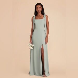 Birdy Grey Chiffon Alex Dress in Sage